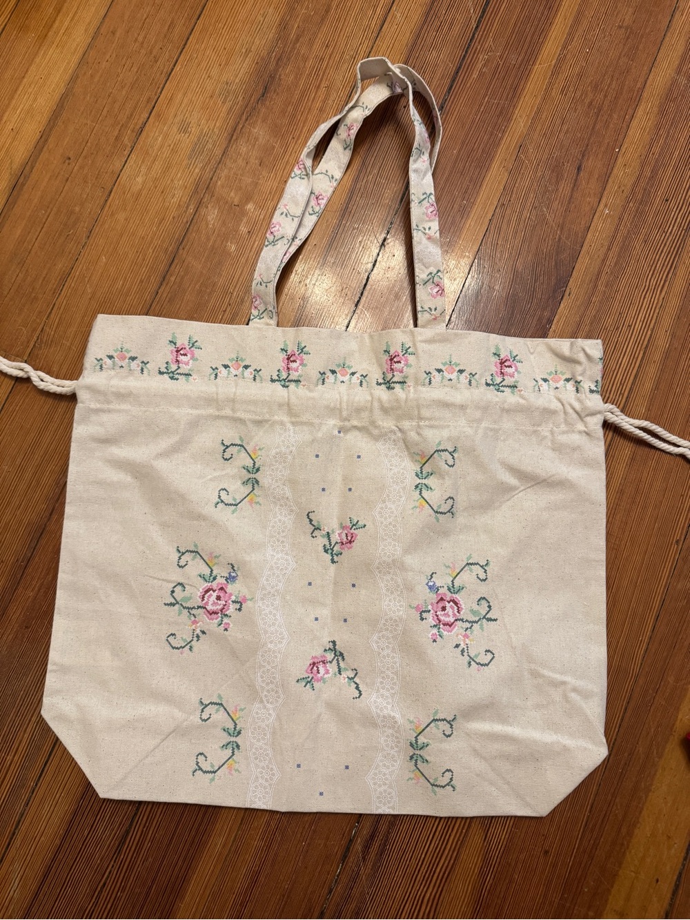 SOLD // Sézane x Sea New York NEW Tote Bag with Embroidery - Picture 4 of 4